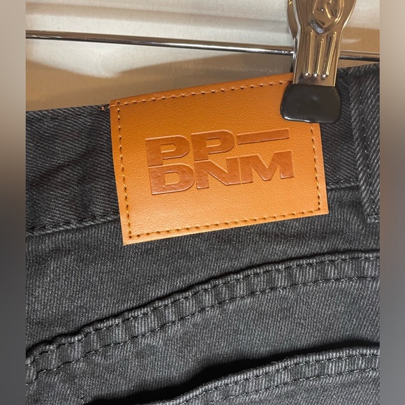 Princess Polly Black Cut Off Shorts - Picture 3 of 5